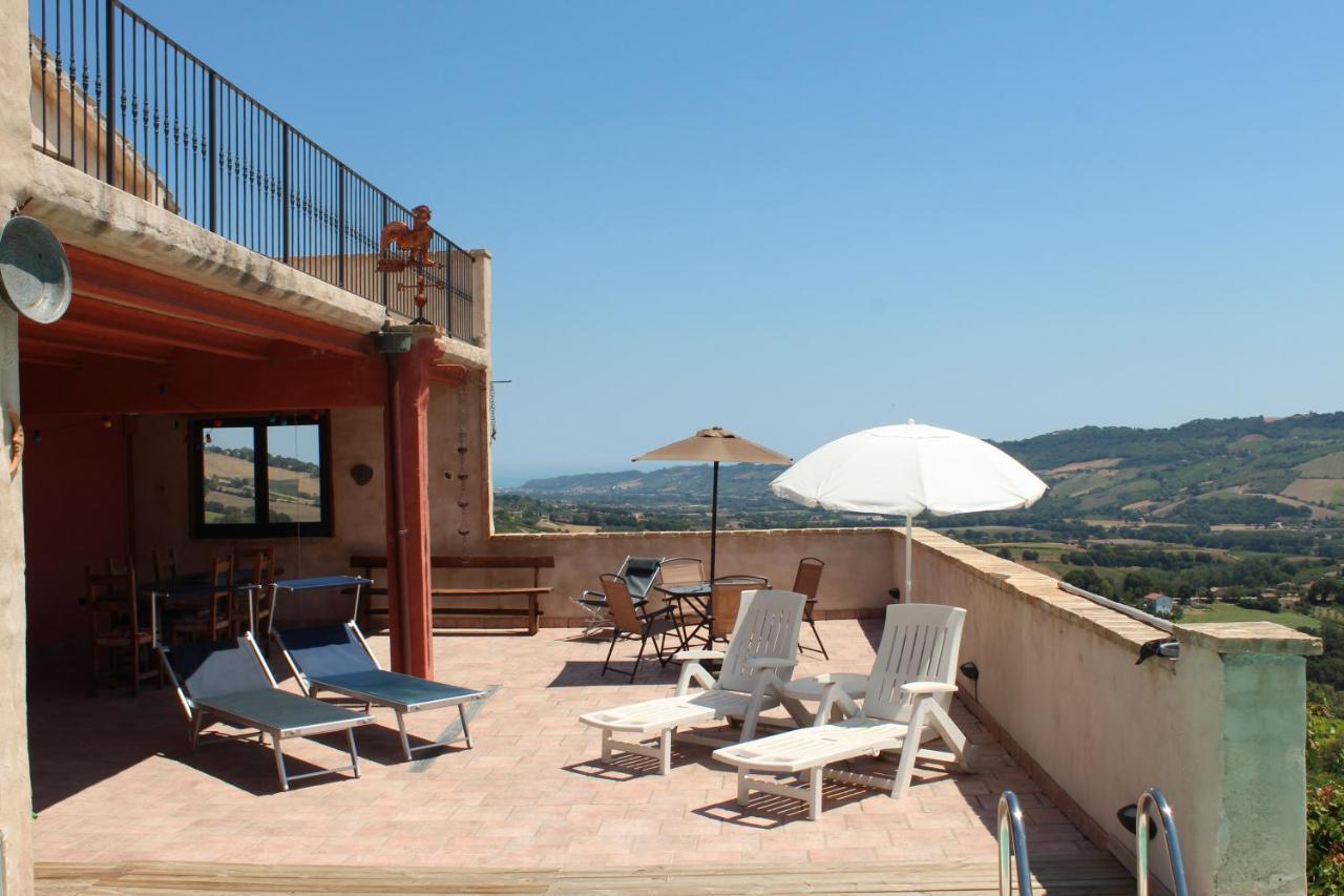 Il Piccolo Carro Apartments Monterubbiano ภายนอก รูปภาพ